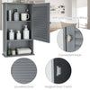 3-Tier Bathroom Cabinet Wall Mounted Storage Organizer Adjustable Shelves