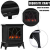 Electric Fireplace Log Burning Flame Effect Stove Fire Heater Thermal Wood 2000W