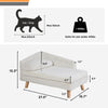 Pet Sofa Bed Dog Cat Puppy Couch Soft Warm Cushion Chair Seat Lounger Waterproof