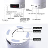 camping light Bluetooth Speaker LED Night Light Touch Bedside Lamp Alarm Clock