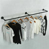 Industrial Pipe Clothes Rack Space-Saving Hanging Garment Rack Rod Laundry Room