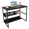 Home Office Computer Desk Study PC Writing Table Workstation Shelf Furniture New