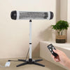 3000W Electric Carbon Fiber Heater Adjustable Garden Warmer Timer Remote Control