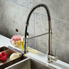 Modern Kitchen Sink Mixer Taps Swivel Spout Tap Chrome Faucet UK