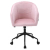 Velvet Desk Chair Adjustable Swivel Office Chair Vanity Chair for Home/Office
