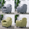 Retro/Vintage Tub Accent Chair Upholstered Padded Armchair Lounge Fabric Sofa UK