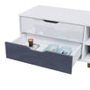 TV Cabinet Vintage TV Stand Console Table TV Unit Centre Table with Storage Cube