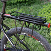 Max Alloy Rear Bicycle Pannier Rack Carrier Bag Luggage Cycle Mountain Bike 50kg