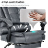Executive Office Chair Racing Swivel Computer Gaming Chair Recliner w/ Footrest