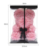 LED FOAM ROSE BEAR ARTIFICIAL FLOWER ROSE TEDDY BEAR DOLL FADDISH LOVE GIFT BOX