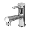 Bathroom Brass Sink Faucet Rinser Cold Hot Mixer Tap Basin Tap Pull Out Sprayer