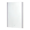 White Bathroom Mirror Wall Mounted Hanging 3 Colors LED Lights Dimmable IP44