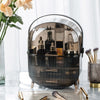 Clear Black Cosmetics Makeup Organiser Jewelry Case Storage Carry Box Dustproof