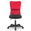 Mesh Adjustable Height Lumbar Support Ergonomic Armless Swivel Home Office Chair