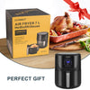 7L Air Fryer with Timer Non-Stick Basket Healthy Low Fat Oil Frying Oven 1800W