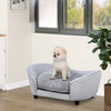 Dog Sofa Bed, Pet Chair, Kitten Couch Lounge w/ Cushion, for XS, S Dogs