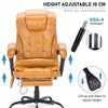 Massage Office Chair Computer Gaming Seat Swivel Recliner Chair With Footrest