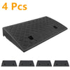 4Pc Kerb Access Ramps Plastic Threshold Ramp Cars Caravans Wheelchair Mobility