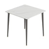 80cm Square Marble Kitchen Dining Table Meeting Room Office Lounge Coffee Table