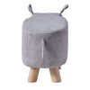 Animal Ottomans Footstools Padded Cushion Pouffe Stool Rest Children Toy Gift