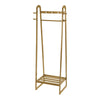 Home Nature Bamboo Clothes Rail Racks Coat Clothes Hanger Wardrobe Clothes Rail