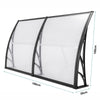 Door Canopy Awning Shelter Front Back Porch Outdoor Shade Patio Roof Rain Cover