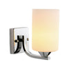 Indoor Aisle Glass Single / Double headed Wall Light Sconce Lamp LED Bulb White
