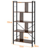 Industrial Ladder Book Storage Shelf Plant Stand / Bedside End Table Nightstand