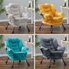 Occasional Wing Chair High Back Fabric Modern Tub Armchair Fireside Living Room