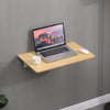 60cm Wall Mounted Folding Table Floating Desk for Small Spaces Hanging Table