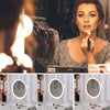 Hollywood Cosmetic Mirror LED Light MakeUp Vanity Shaving Bath Round/Rectangular