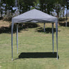 2X2 m Grey Pop-up Gazebo Waterproof Marquee Canopy Outdoor Garden Tent