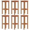 7 Piece Garden Bar Set Solid Wood Acacia R6A3