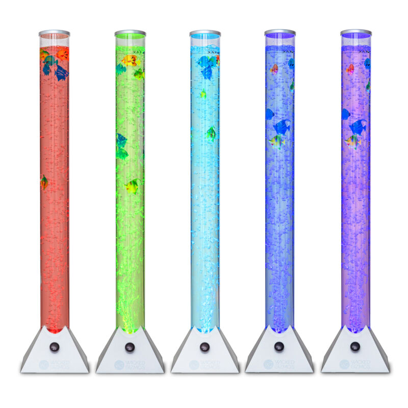 LED Bubble Lamp RGB Colour Changing Novelty Light Tower Sensory Lighti ...