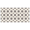 120cm Vinyl Floor Mat Rug Tile Mosaic Pattern Non Slip Easy Clean Home Decor