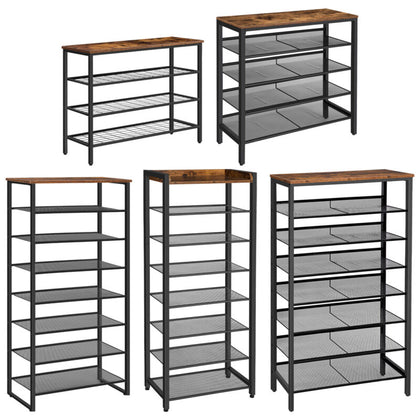 Shoe Rack Shoe Storage Shoe Organiser Shelf Units Free Standing Hallway