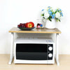 2 Tier Microwave Oven Rack Stand Holder Kitchen Organizer Storage Table Shelf