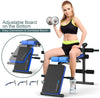 Adjustable Sit Up Bench Foldable Abdominal Training Workout Machine LCD Monitor