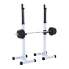 Adjustable Bench Press Split Squat Rack Set Heavy Duty Barbell Power Stand Sport
