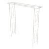 2m Tall Metal Pergola Arbor Wedding Arch Stand Backdrop Garden Trellis Stand Dec