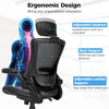 Adjustable Mesh Office Chair Reclining Swivel Executive Chair W/ Lumbar Support