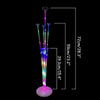 72cm LED Plastic Balloon Accessory Base Kit Table Support Holder Cup Stick Stand