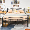 Queen Size Bed Frame 3FT Metal Platform Bed Frame Adults Kids Teenagers Bedroom