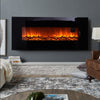 50 Inch Wall Mounted Electric Fireplace Led Screen Flame Fire Heater With Remote