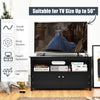 TV Stand TVs up to 50 Inches Media Console Cabinet Entertainment Center 2 Doors