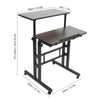 Adjustable Laptop Desk Stand Portable Notebook Computer Table Trolley Bed Tray