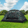 Camping Tents 2 Man Family Tent Fishing Hiking Outdoor Waterproof with Floor