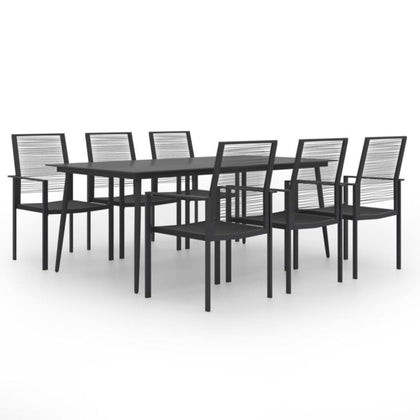 7 Piece Garden Dining Set H8E4