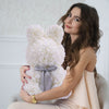 Lovely Bunny LED Rose Teddy Toy Rabbit Flower Animal Doll Kids Birthday Gift Box
