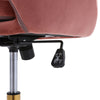 Home Office Chair Velvet Computer Desk Chair Adjustable Swivel Chair with Arm UK